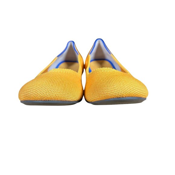 Rothy's The Flat in Lemon Drop Women's Size 9 Excellent Preloved Condition! - Picture 2 of 8